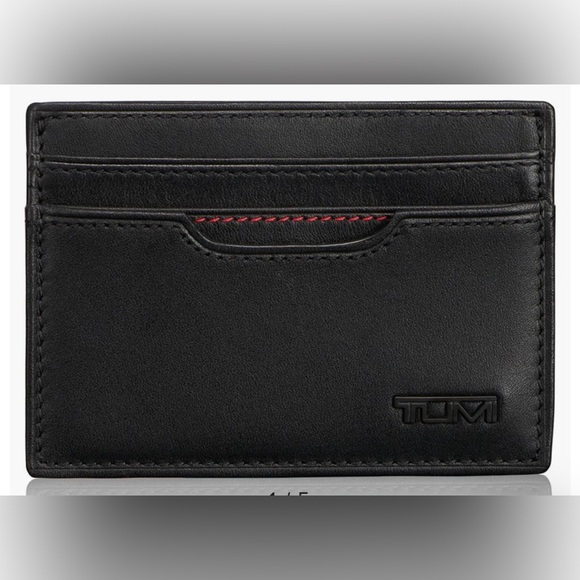 TUMI- Delta Money Clip Card Case RFID - Picture 1 of 5